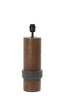 Lamp base 15x45 cm MANILLA wood matt russet
