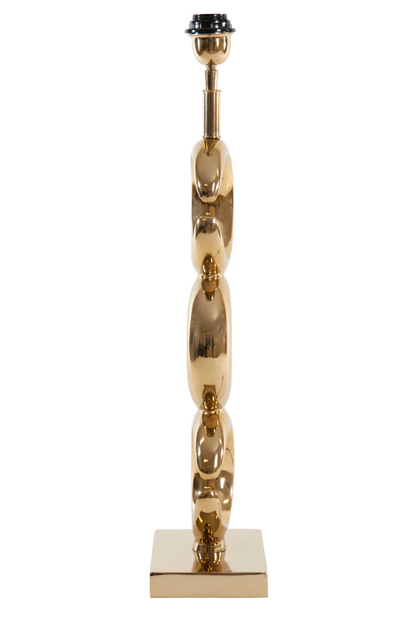 Lamp base 23x13x65 cm MAAN light gold