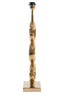 Lamp base 23x13x65 cm MAAN light gold