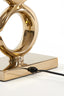 Lamp base 23x13x65 cm MAAN light gold
