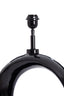 Lamp base 37x26x99 cm MAAN shiny black