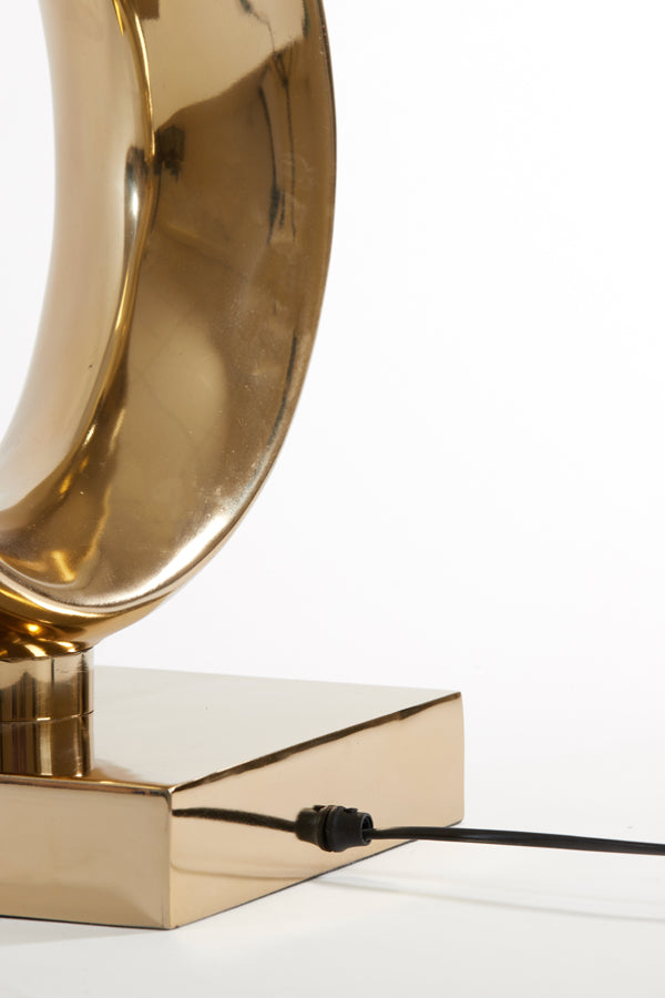 Lamp base 37x26x99 cm MAAN light gold