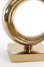 Lamp base 37x26x99 cm MAAN light gold