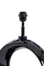 Lamp base 37x20x60 cm MAAN shiny black