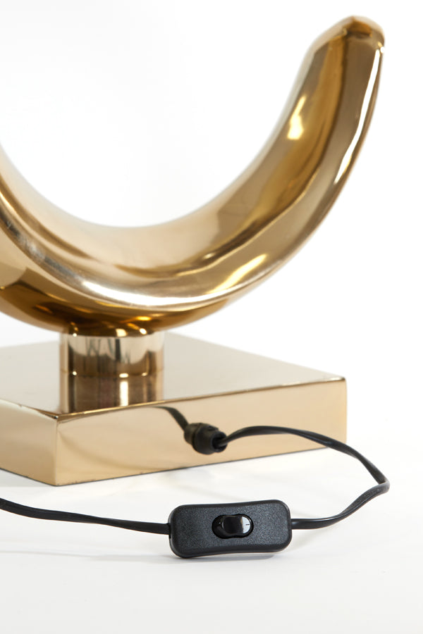 Lamp base 37x20x60 cm MAAN light gold