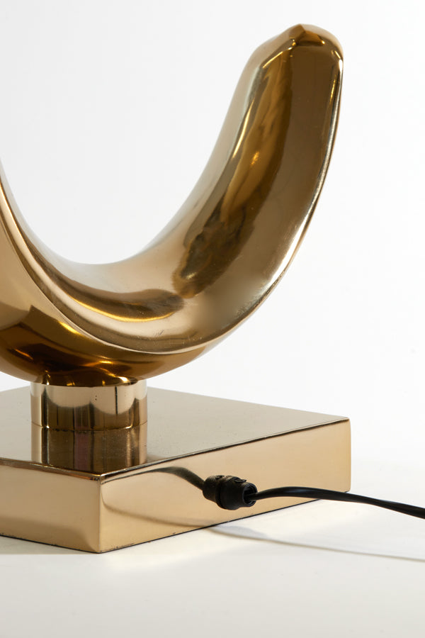 Lamp base 37x20x60 cm MAAN light gold