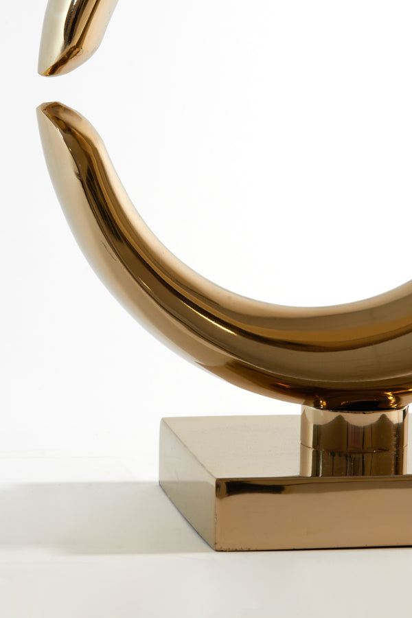 Lamp base 37x20x60 cm MAAN light gold