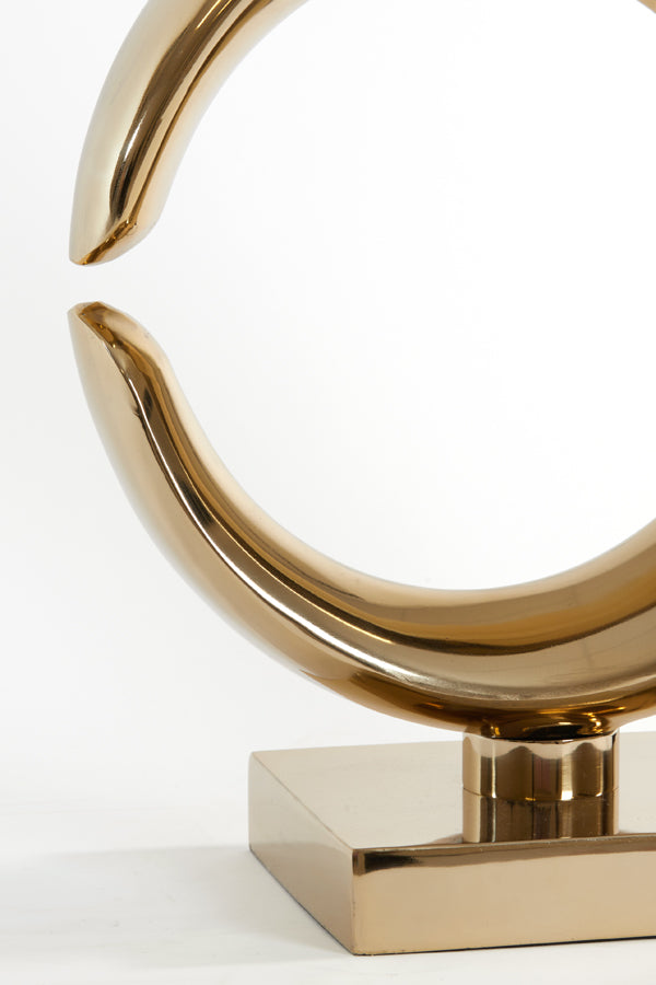 Lamp base 37x20x60 cm MAAN light gold