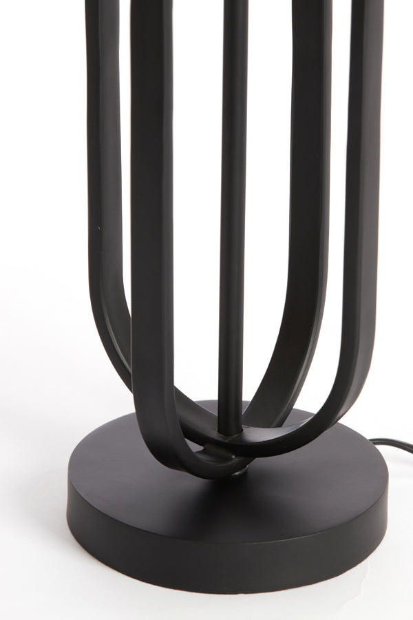Lamp base 16x55 cm ASTER matt black