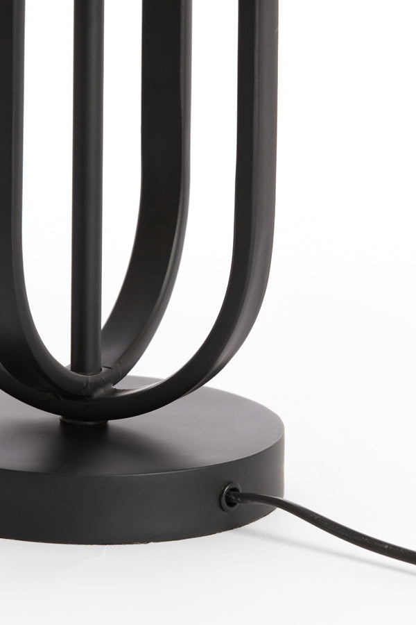 Lamp base 16x55 cm ASTER matt black