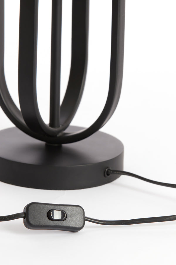 Lamp base 16x55 cm ASTER matt black