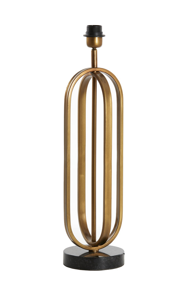 Lamp base 16x55 cm ASTER antique bronze