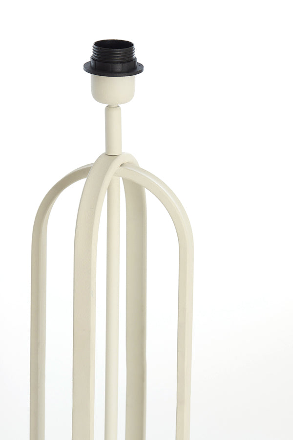 Lamp base 16x55 cm ASTER cream