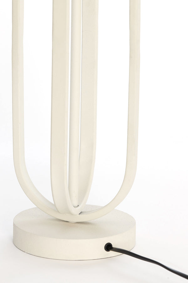 Lamp base 16x55 cm ASTER cream
