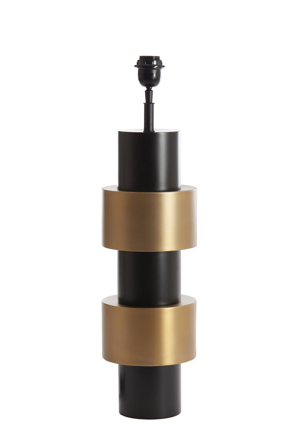 Lamp base 18x65 cm NINO matt gold-matt black