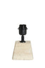 Lamp base 11x9x19 cm KARDAN travertine sand