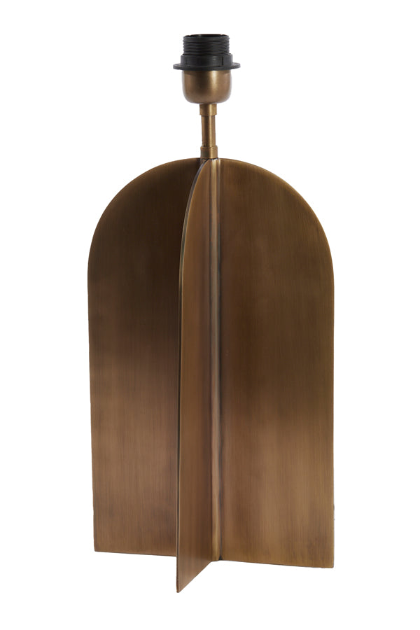 Lamp base 21x21x40 cm MOLAGO antique bronze