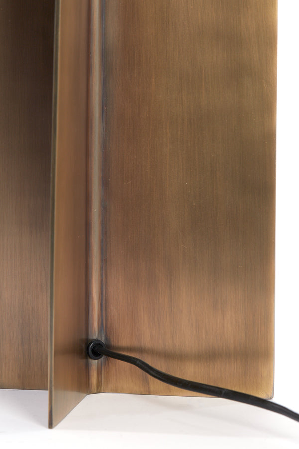 Lamp base 21x21x40 cm MOLAGO antique bronze