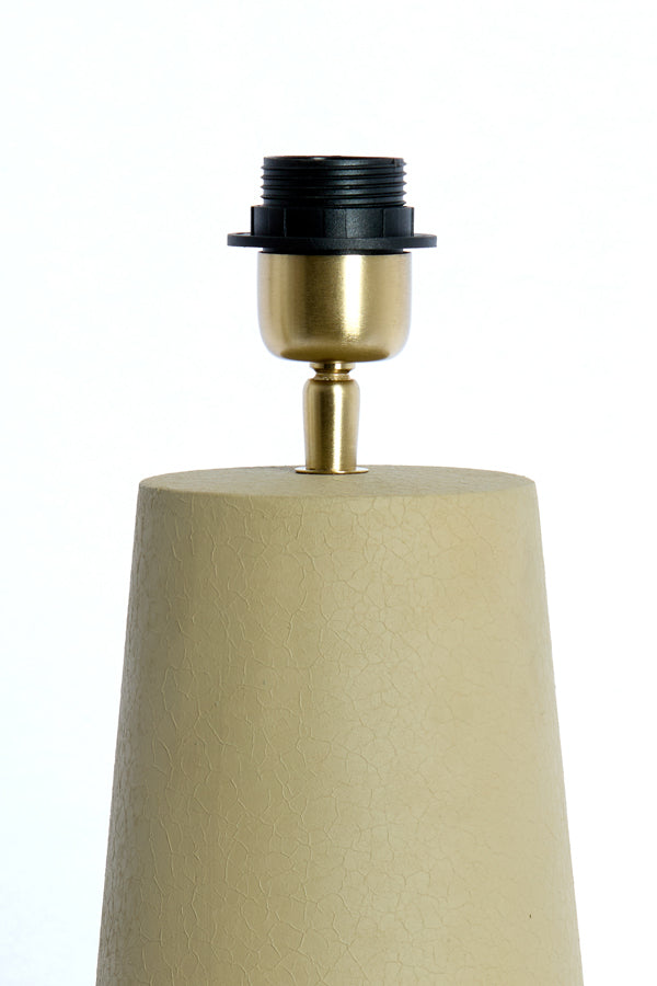 Lamp base 16,5x35 cm YELOS matt green-grey