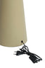 Lamp base 16,5x35 cm YELOS matt green-grey