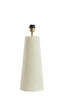 Lamp base 18x43 cm YELOS shiny cream