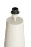 Lamp base 18x43 cm YELOS matt cream