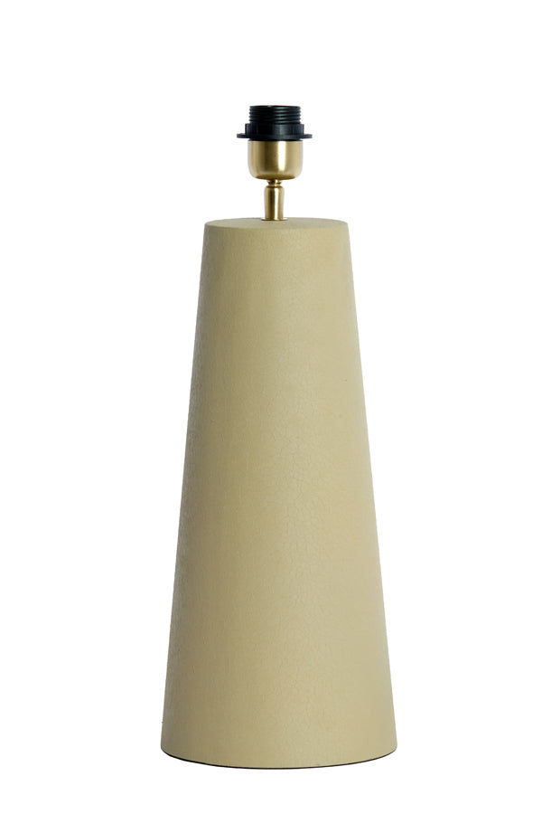 Lamp base 18x43 cm YELOS matt green-grey