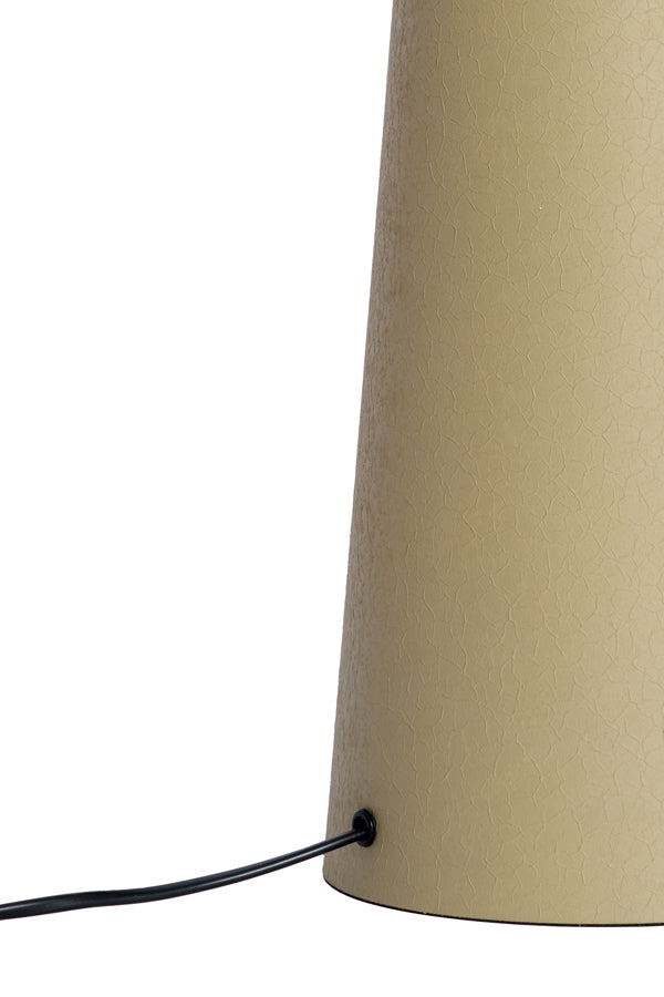 Lamp base 18x43 cm YELOS matt green-grey