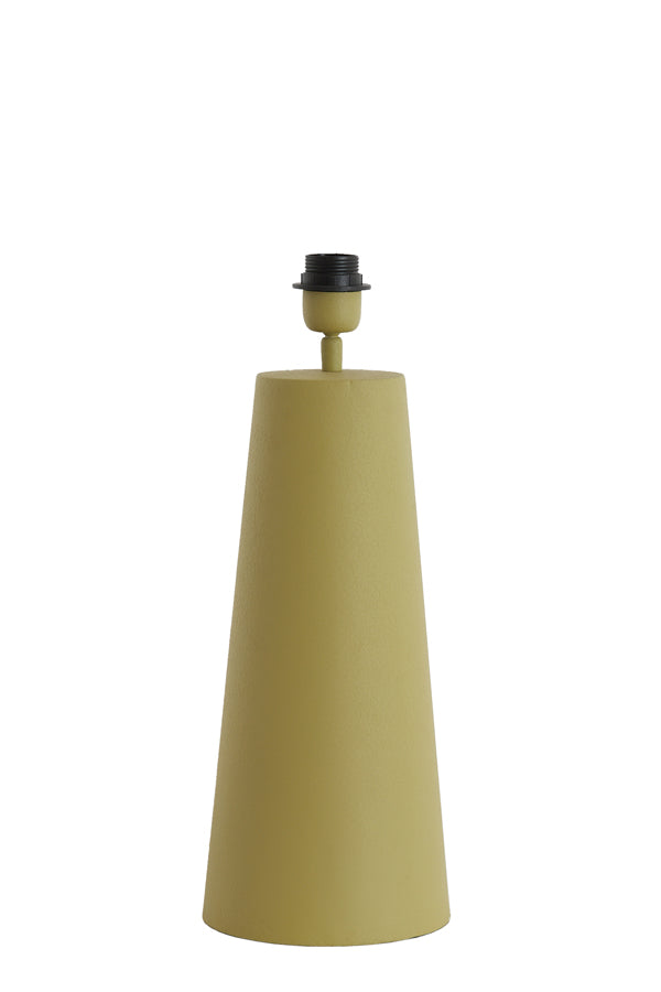 Lamp base 18x43 cm YELOS matt olive green