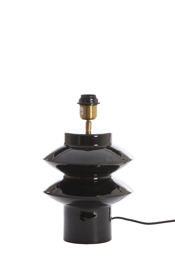 Lamp base 22x26 cm PETCH shiny black