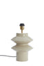 Lamp base 22x26 cm PETCH shiny light grey