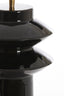 Lamp base 22x40 cm PETCH shiny black