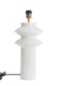 Lamp base 22x40 cm PETCH shiny white