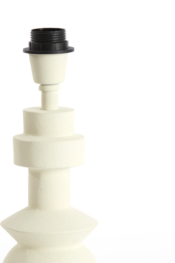 Lamp base 12x26 cm ESINO cream
