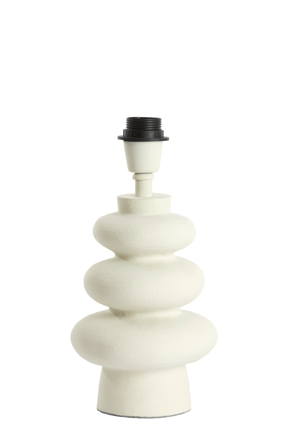 Lamp base 16x27 cm OLONA cream