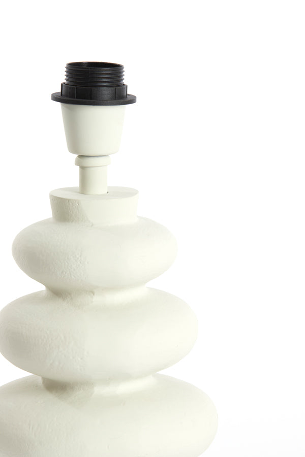 Lamp base 16x27 cm OLONA cream