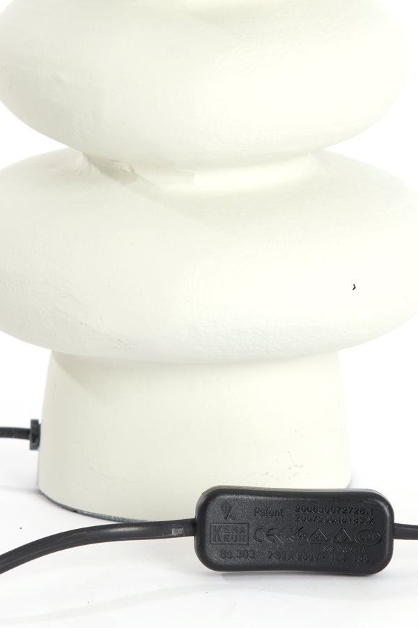 Lamp base 16x27 cm OLONA cream