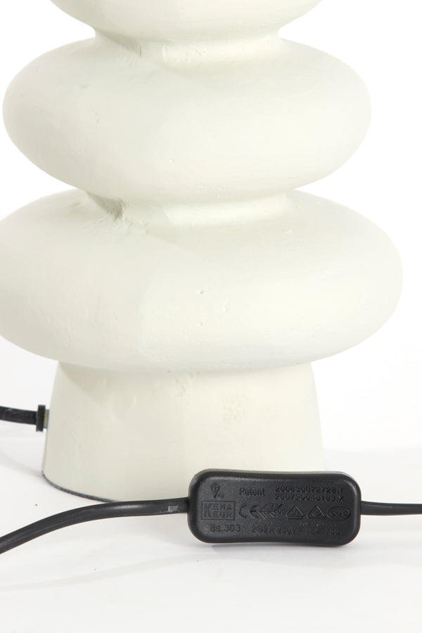 Lamp base 16x35 cm OLONA cream