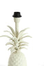 Lamp base 20x19x37 cm PINEAPPLE cream