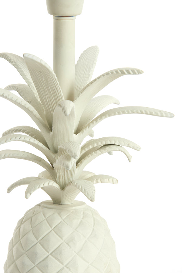 Lamp base 20x19x37 cm PINEAPPLE cream