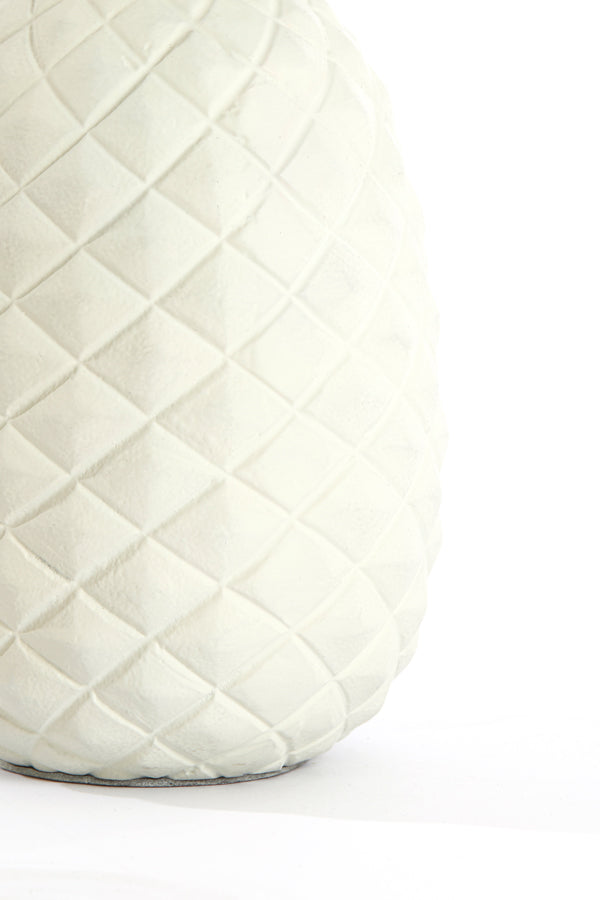 Lamp base 20x19x37 cm PINEAPPLE cream