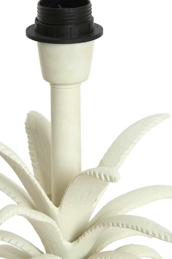 Lamp base 20x19x37 cm PINEAPPLE cream
