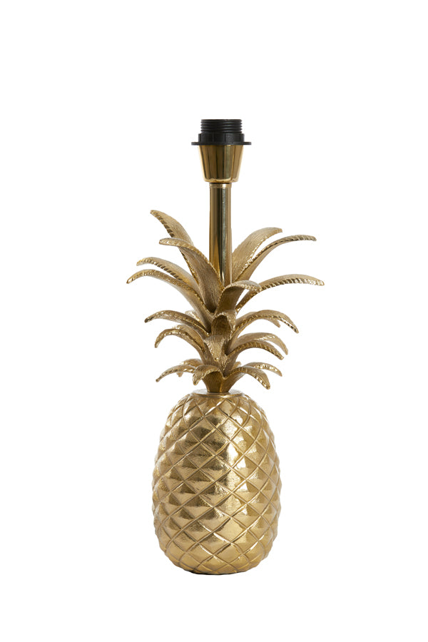 Lamp base 20x19x37 cm PINEAPPLE gold