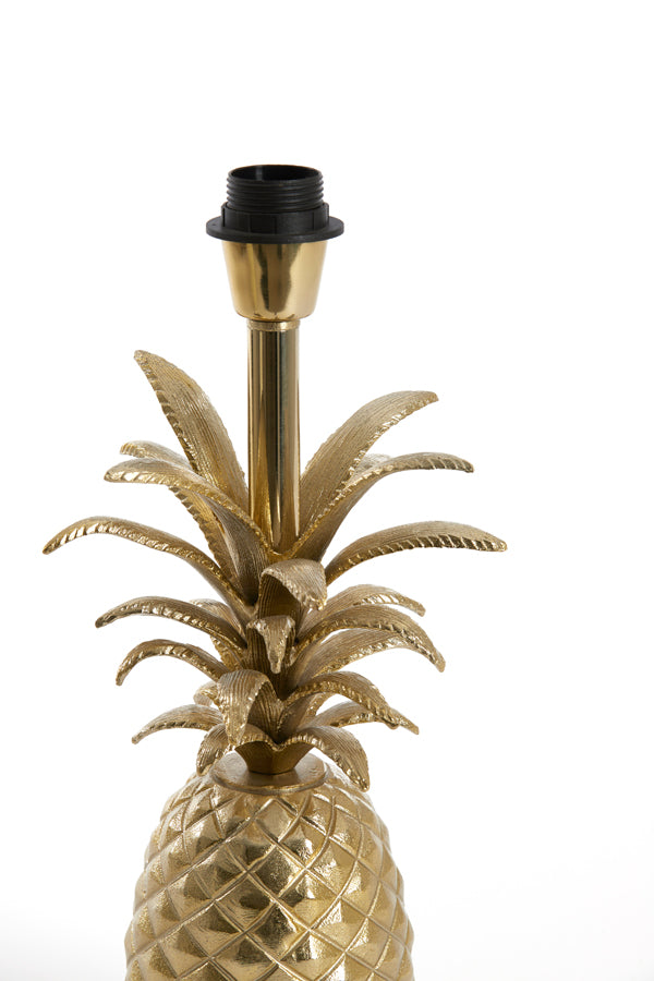 Lamp base 20x19x37 cm PINEAPPLE gold