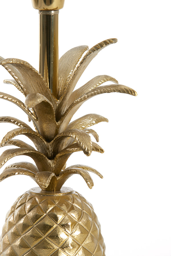 Lamp base 20x19x37 cm PINEAPPLE gold