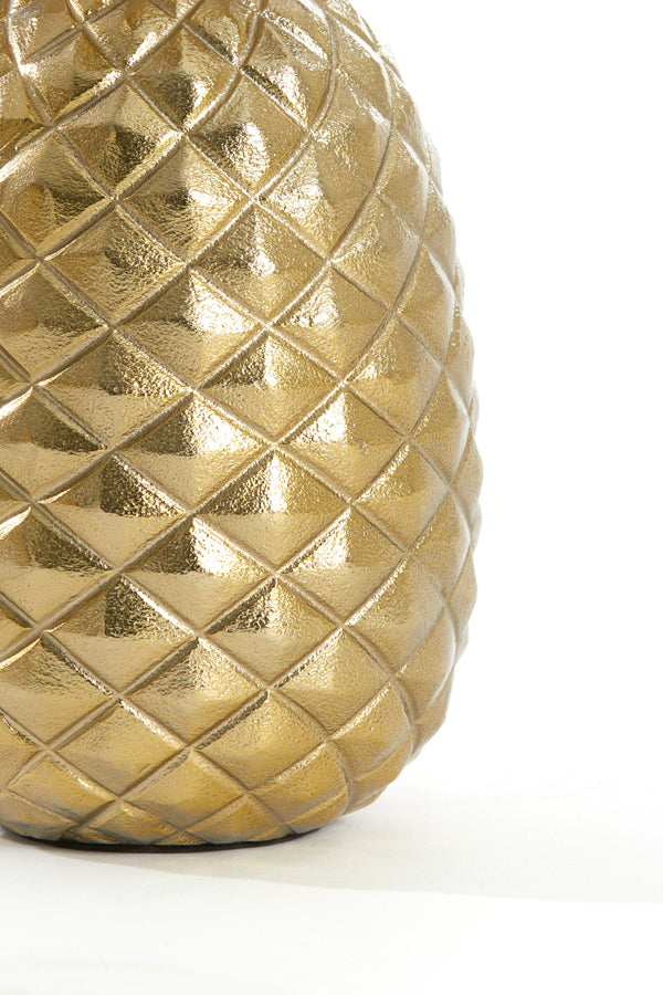 Lamp base 20x19x37 cm PINEAPPLE gold