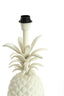 Lamp base 20x19x42 cm PINEAPPLE cream