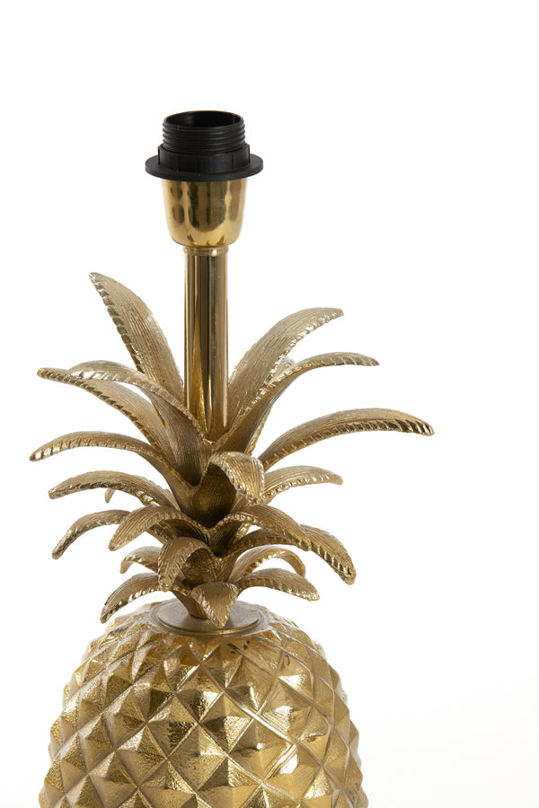 Lamp base 20x19x42 cm PINEAPPLE gold