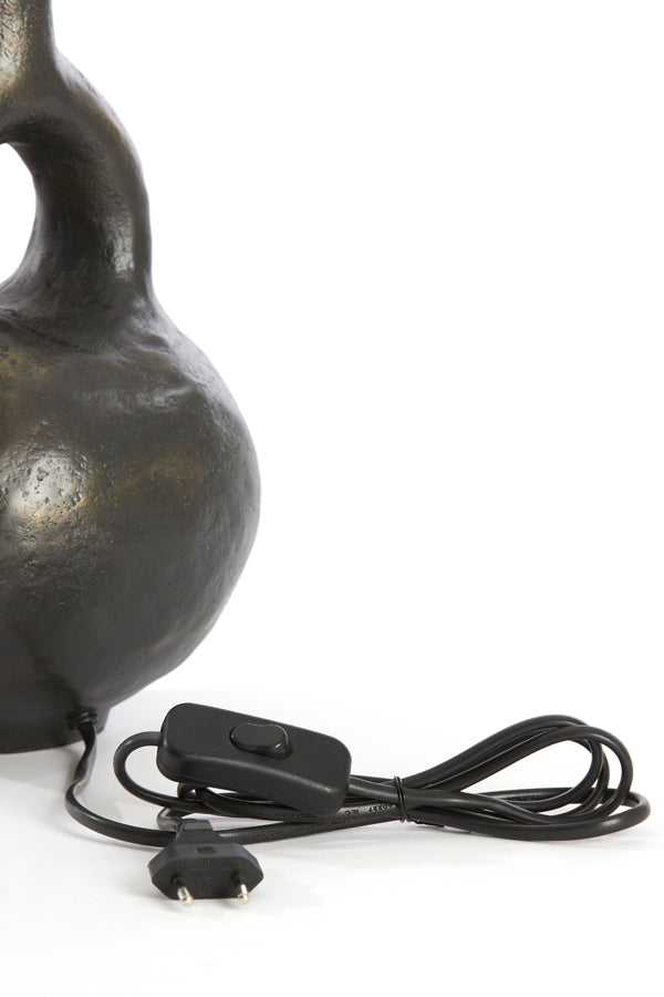 Lamp base 19x17x30 cm IMOLA anthracite