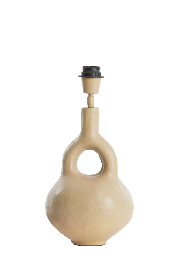 Lamp base 19x17x30 cm IMOLA sand